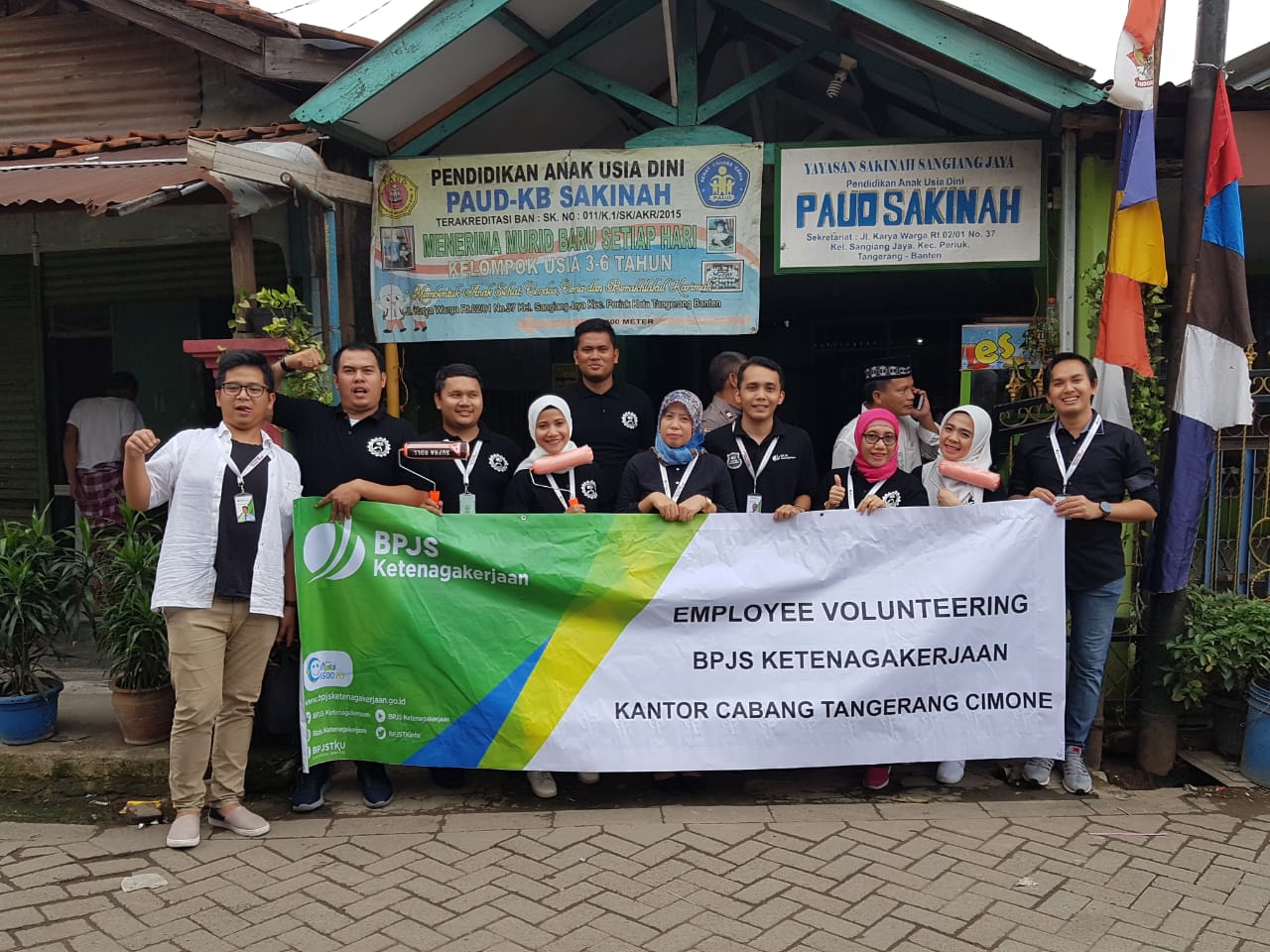 Bpjs Ketenagakerjaan Tangerang Cimone Gelar Employee Volunteering Jurnal Ibukota Com